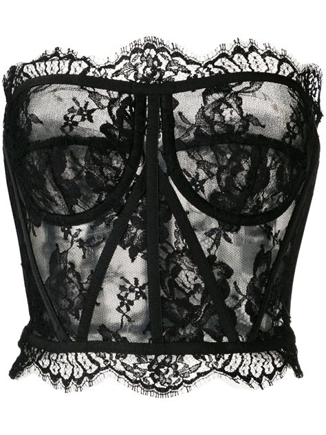 dolce & gabbana corset top